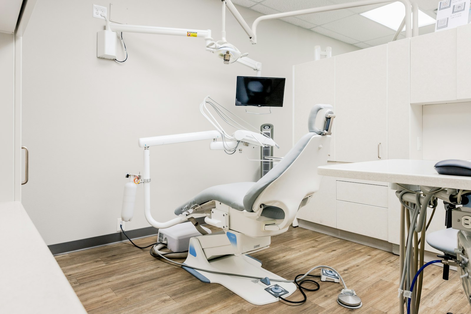 Behandlingsrum hos Aros Tandklinik